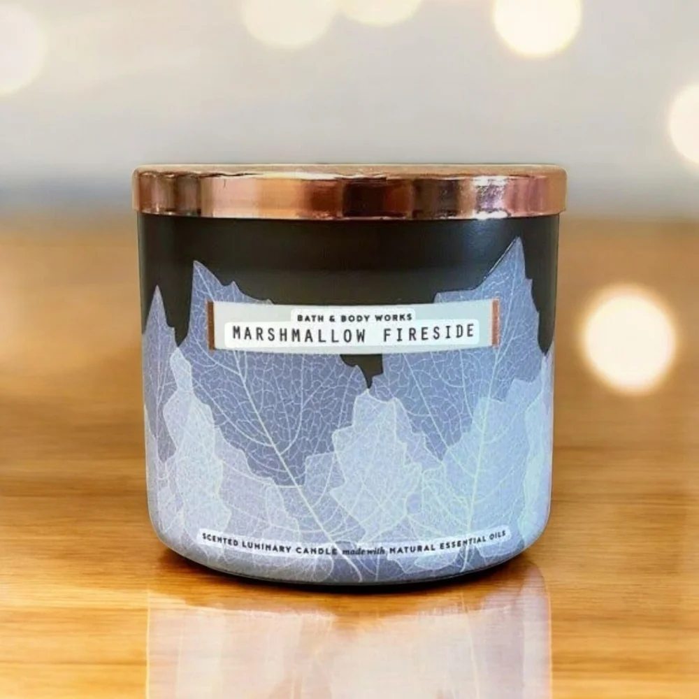 NWT Bath & Body Works Marshmallow Fireside Candle